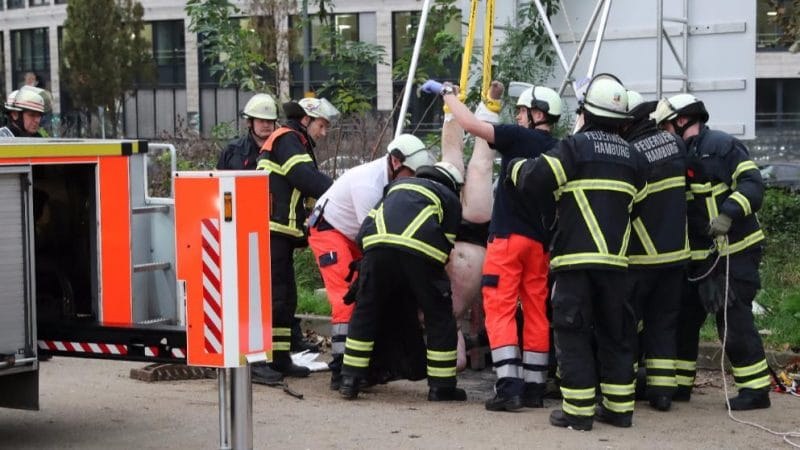 Мъж заседна с главата надолу в канализацията, търсел си ключа СНИМКА