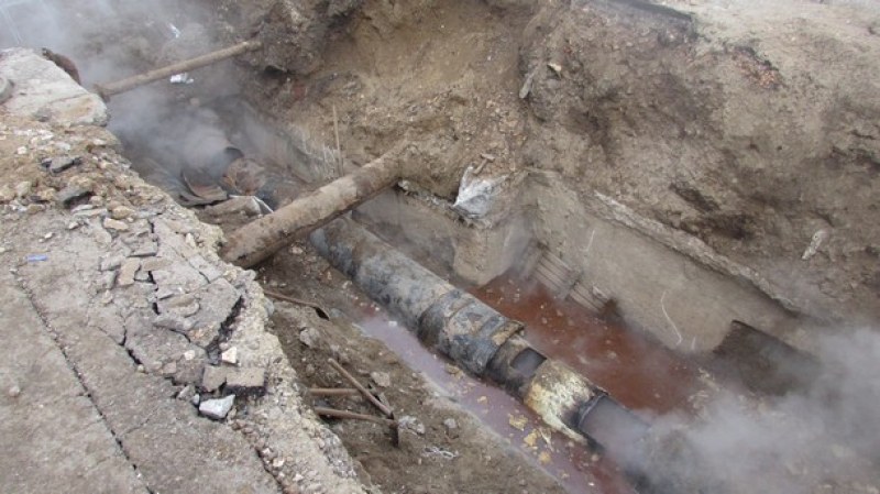 Голяма авария остави Пловдив на студено, а и без топла вода