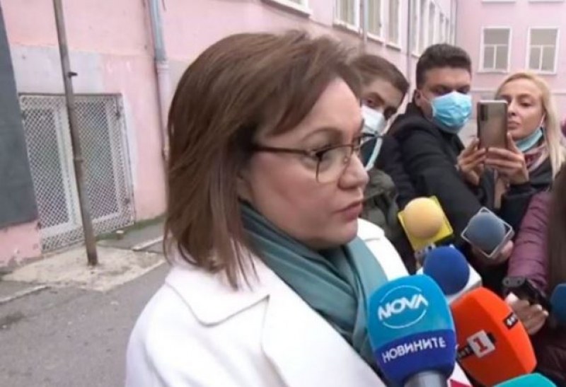 Корнения Нинова гласува: Важно е да има стабилно мнозинство