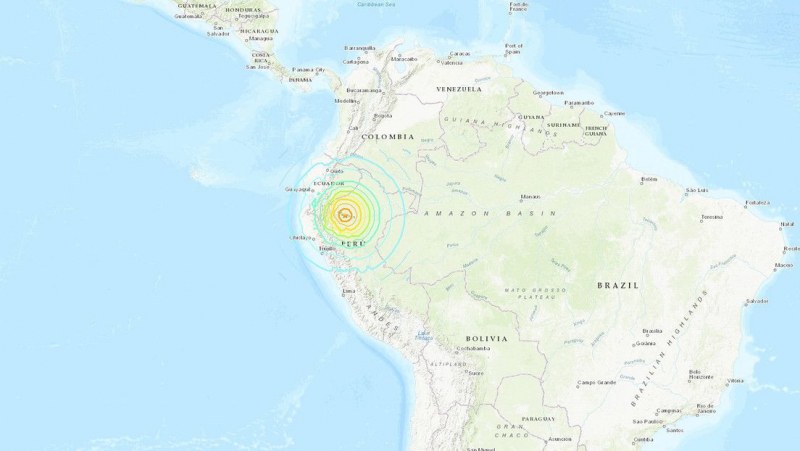 7,4 по Рихтер – мощно земетресение разлюля призори Перу ВИДЕО