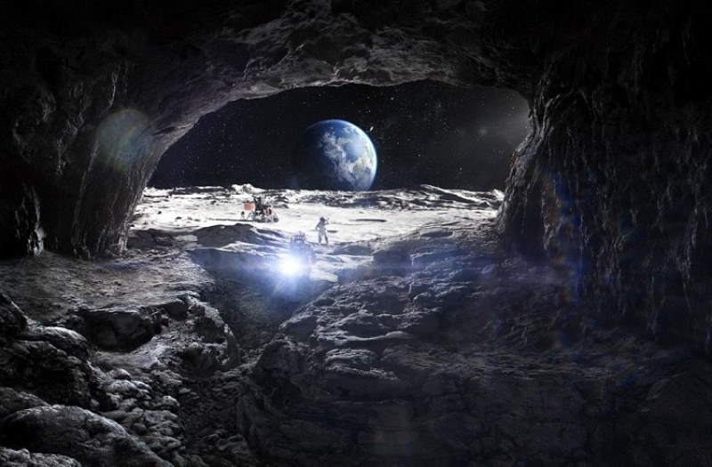 Измериха температурата в лунните пещери