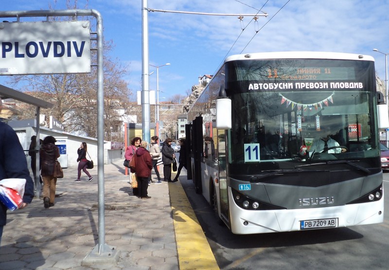 Празнично ще работят автобусите в Пловдив три дни