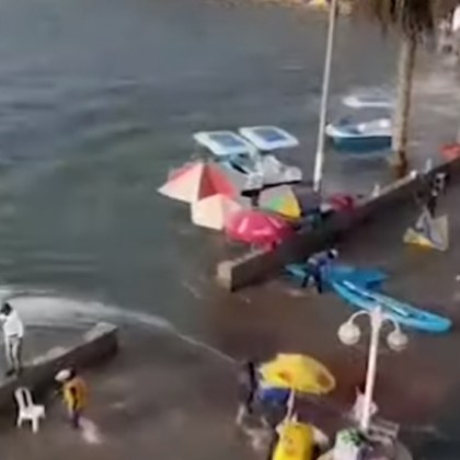 Ново изригване на вулкана в Тонга. Нови вълни цунами ВИДЕО