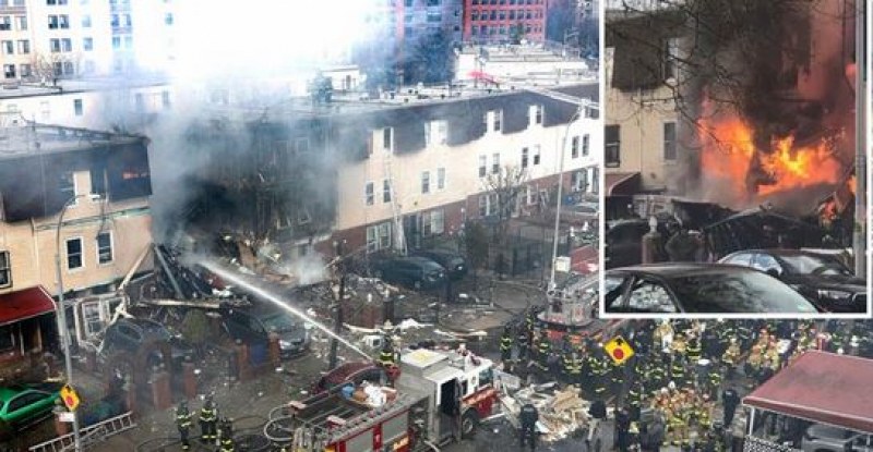 Експлозия разруши част от блок в Ню Йорк, има загинал ВИДЕО