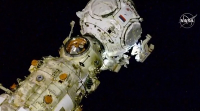 Мисия в Космоса на руските астронавти от Международната космическа станция.