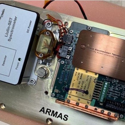 Модулът ARMAS и включеният в него Liulin SET ще измерват едновременно