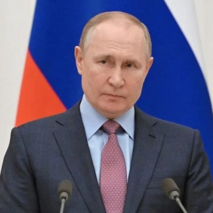 Руският президент Владимир Путин на 21 февруари по време на
