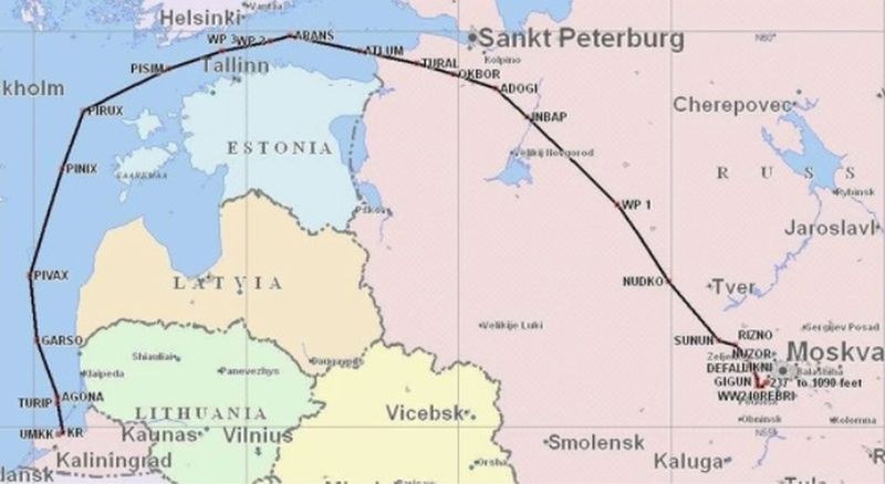 Показаха как след като небето се затвори, самолетите ще летят до Москва