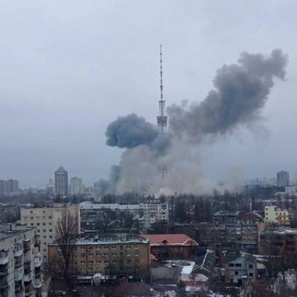 Има жертви и ранени след атаката над телевизионната кула в Киев