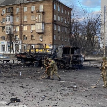 Москва засили атаките си срещу ключови украински градове на север