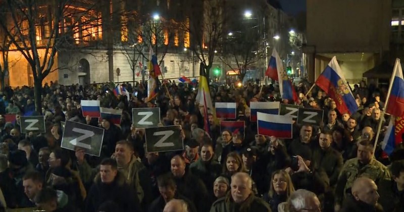 Белград подкрепи Путин: 