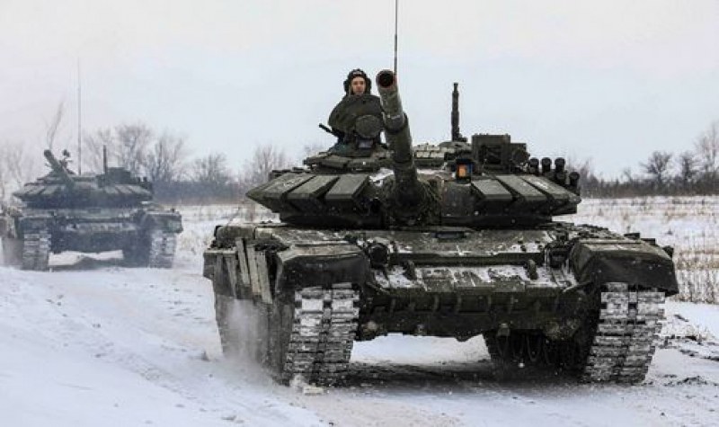 Нахлуващата студена вълна в Украйна може да забави руските войски.