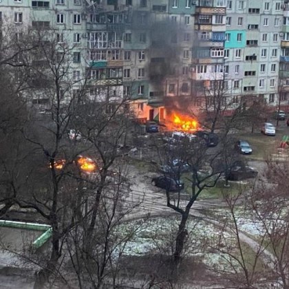 Украинският град Мариупол преживява 12 дневна обсада като по данни на