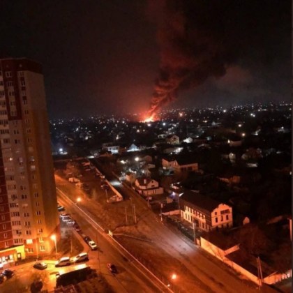 Силни експлозии са се чули призори в центъра на Киев