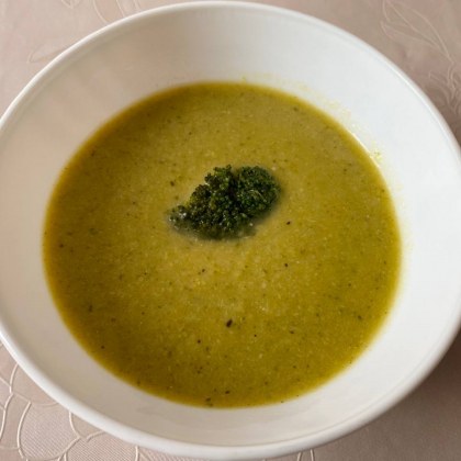 Как да приготвим крем супа от броколи Ето я и