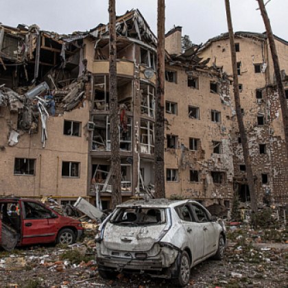 В 22 рия ден от войната в Украйна отново бомби
