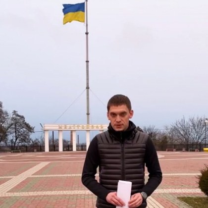 Кметът на обсадения южен украински град Мелитопол Иван Фьодоров който
