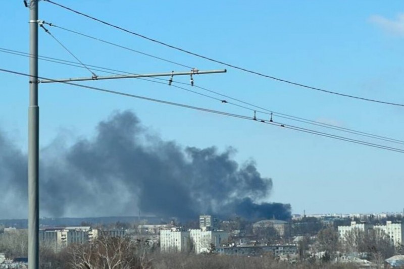 Обстрел в Харков! Пазарът Барабашово гори ВИДЕО+СНИМКИ