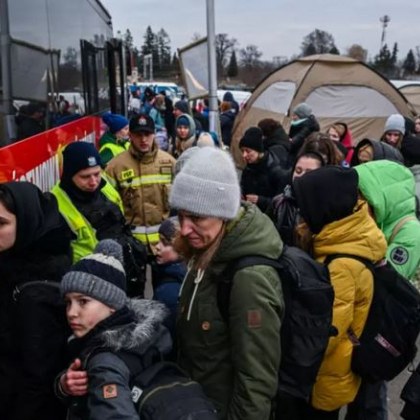 При влезли 94 хиляди украински бежанци в България около 50