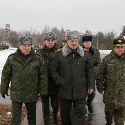 Регистрирани са признаци на подготовка на въоръжените сили на Република Беларус преди