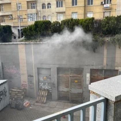 Пожар е пламнал в подлеза на метростанция Софийски университет Цялото