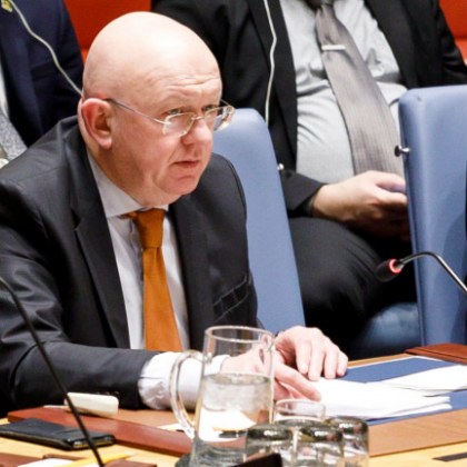 Постоянният представител на Русия в ООН Василий Небензя свика снощи
