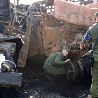 Украйна призовава цивилните в източния район на Луганск да избягат