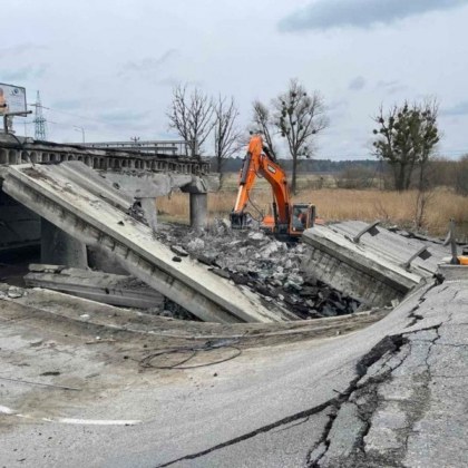 В Киев е спокойно след като през нощта бяха регистрирани