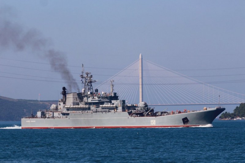 Руският флот загуби капитана на един от най-важните десантни кораби