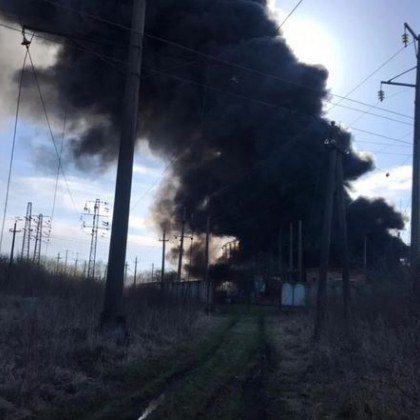 Руските ракети са ударили железопътна гара край западния украинския град