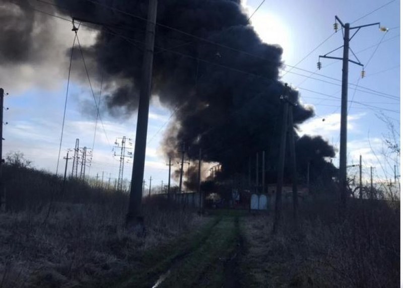 Руските ракети са ударили железопътна гара край западния украинския град