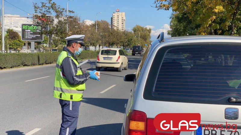 Полицията в Пловдив залови пиян шофьор на оживено кръстовище