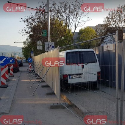 Велоалея в Пловдив се оказа неизползваема заради строеж на бъдещ