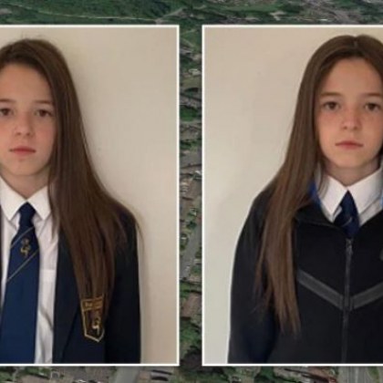 Спешно издирване на две деца е започнало в Англия 11 годишните близначки