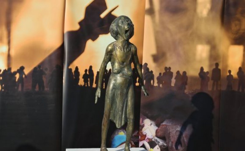 Скулптурата Викът на украинската майка вече не е в Княжеската