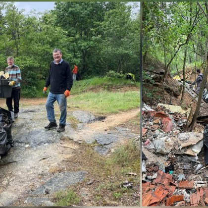 Жители на сгушеното в полите на Средна гора село