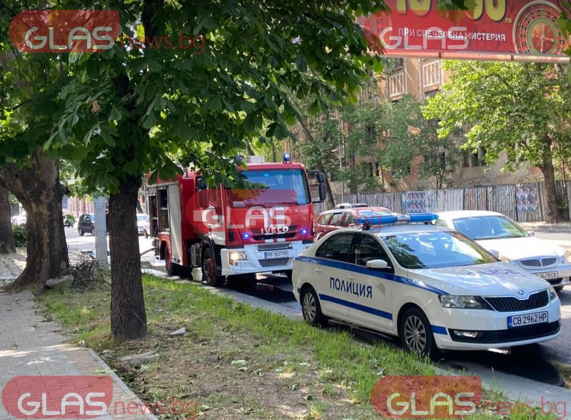 Подозират и умишлен палеж за пожара в Пловдив СНИМКИ