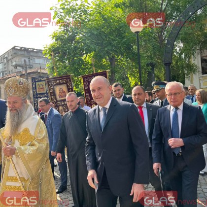 Президентът: Пловдив е орисан да бъде сред първите! СНИМКИ