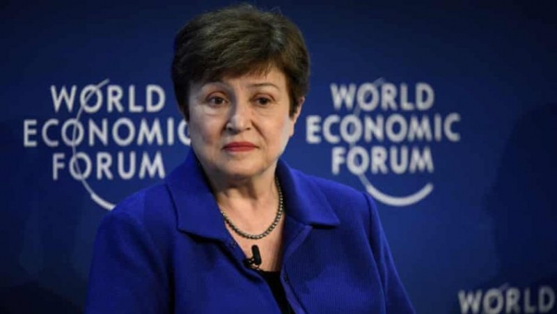 Ръководителят на Международния валутен фонд Кристалина Георгиева предупреди, че войната