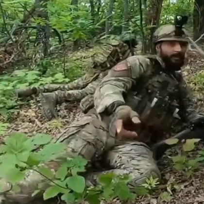 В мрежата се появи ВИДЕО от битка на американски наемници срещу руснаци