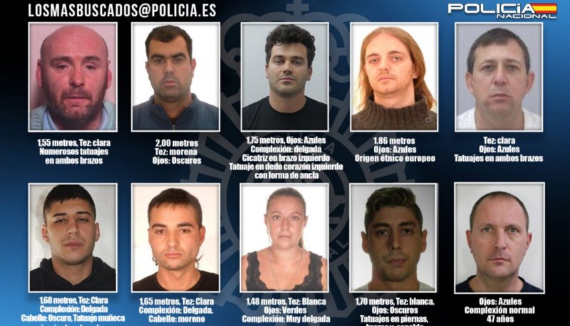 Българин е сред най-издирваните престъпници в Испания