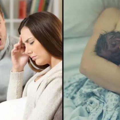 Жена изгони своя съпруг по време на раждането защото я