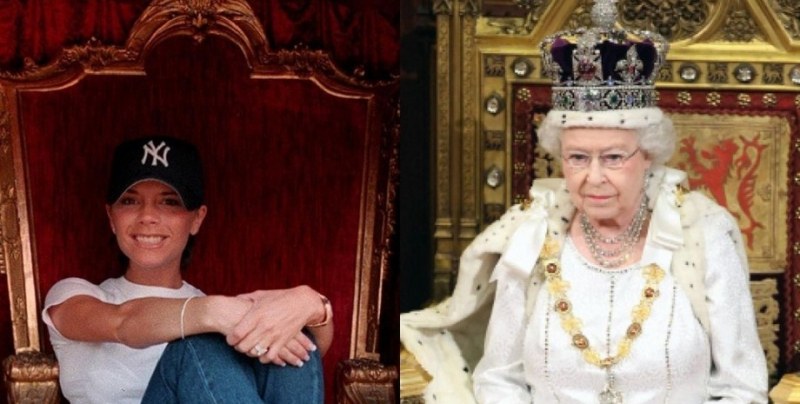 Обвиниха Виктория Бекъм в нарцисизъм - сравнява се с кралицата СНИМКИ