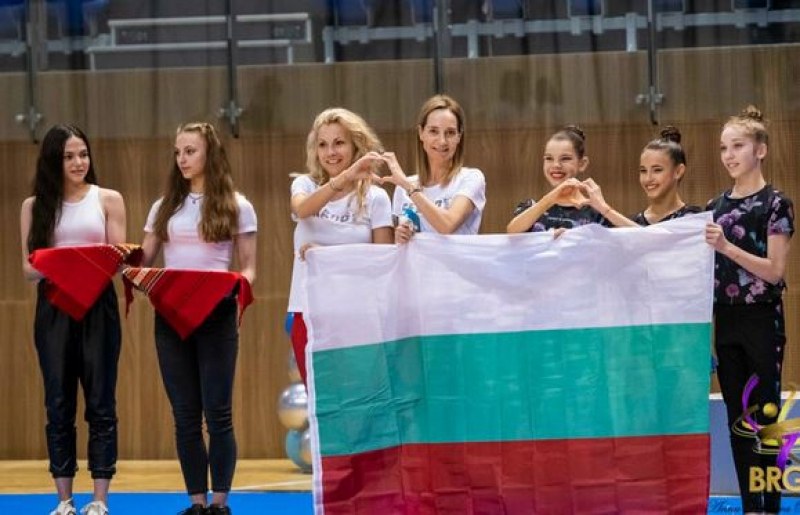 България спечели първи медал от Европейското първенство по художествена гимнастика,