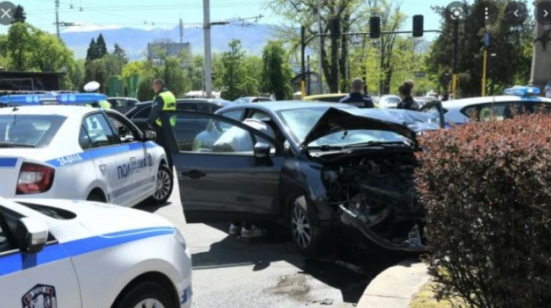 Тежка катастрофа в района на Министерството на земеделието и храните