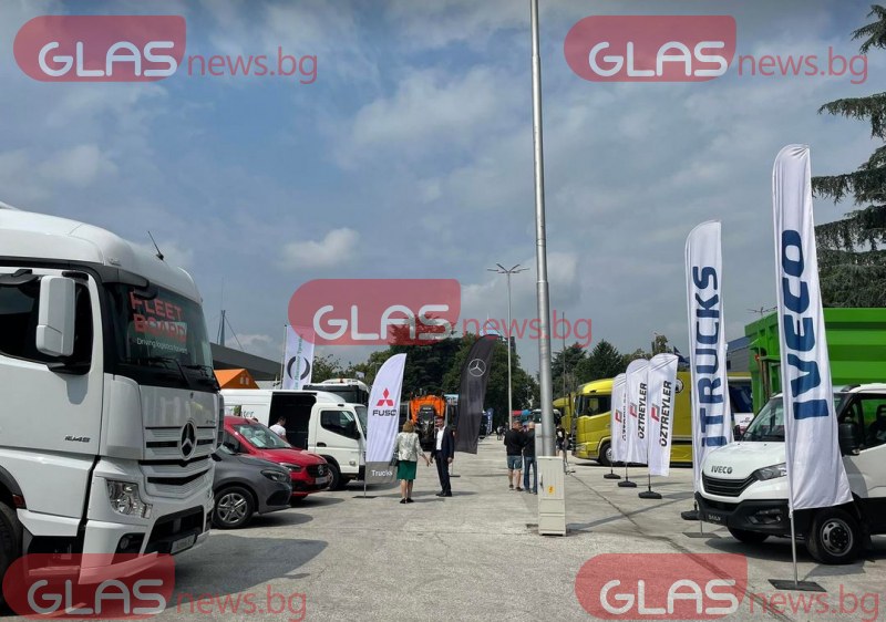 Откриха TRUCK EXPO 2022 в Пловдив, показаха камион без огледала ВИДЕО+СНИМКИ