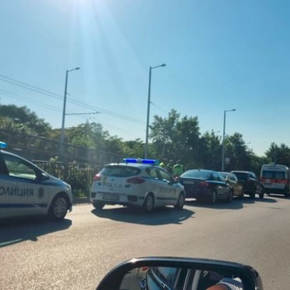 Пътно произшествие между три автомобила е станало на бул Найчо