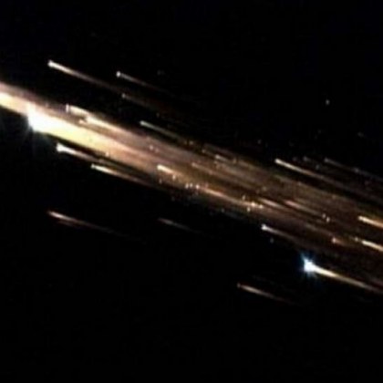 Отломки от космическа ракета заблестяха в небето над Испания ВИДЕО