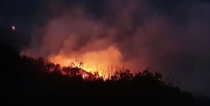 Голям пожар гори край Мармарис ВИДЕО