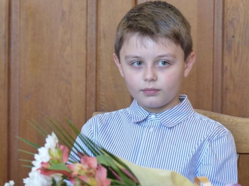 10-годишният Борис Дюлгеров спечели златен медал от Международен музикален конкурс.